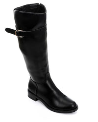 GPS-DVTF-009 Flat Leather high Boot