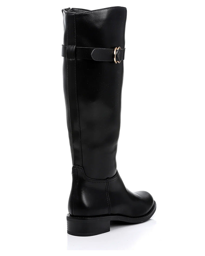 GPS-DVTF-009 Flat Leather high Boot