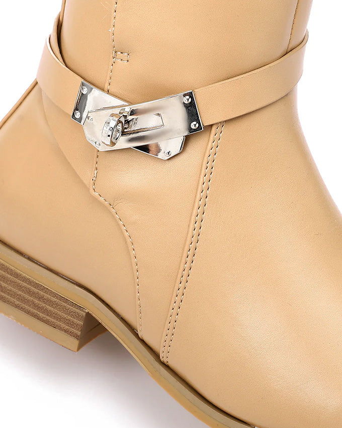 GPS-DVTH-045 Leather Ankle Boot