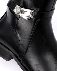 GPS-DVTH-045 Leather Ankle Boot