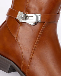 GPS-DVTH-045 Leather Ankle Boot