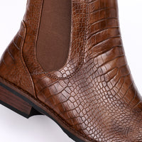 GPS-DVTH-054 Leather Ankle Boot