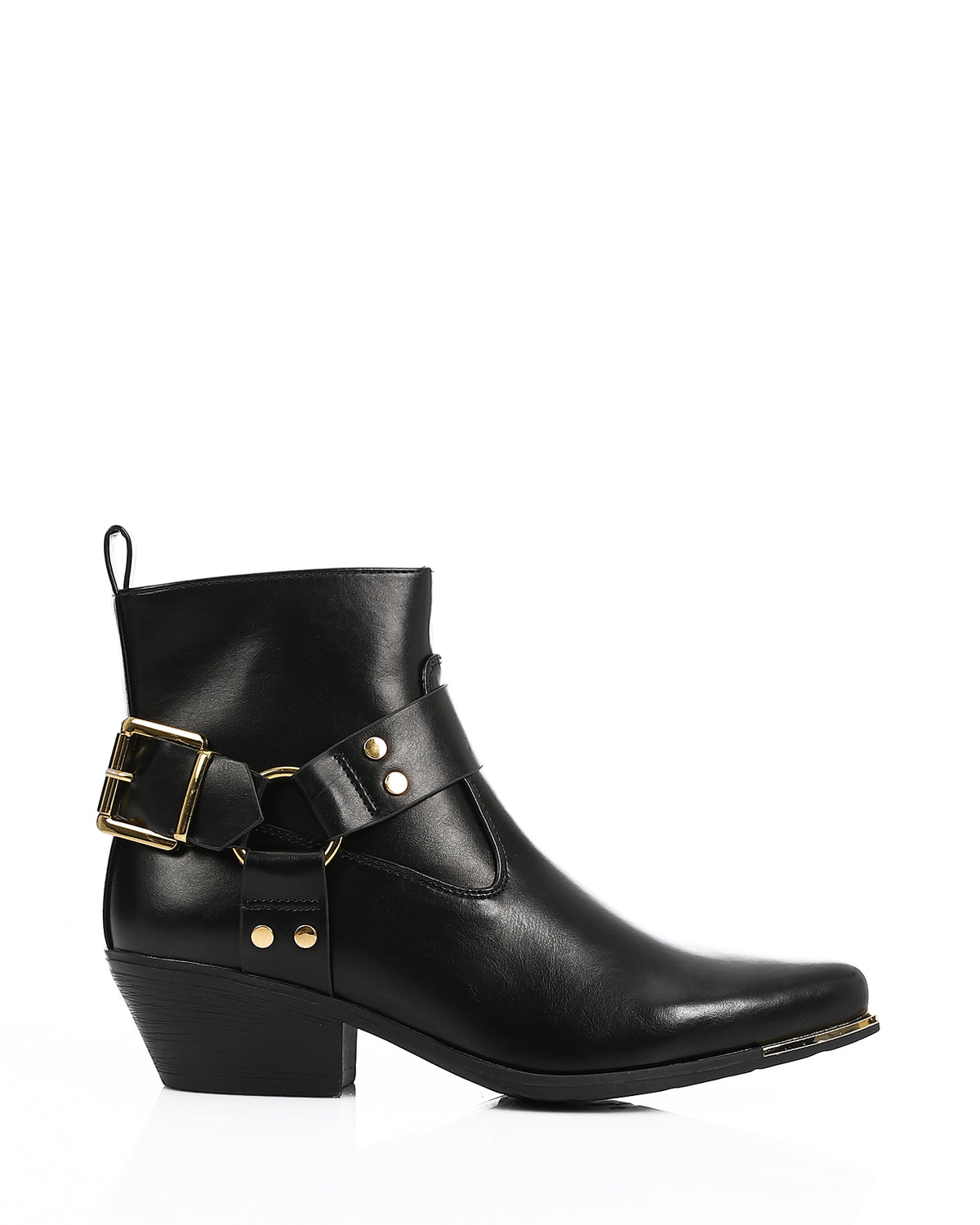 GPS-DVTV-003 Ankle Boots Chunky Mid Heel