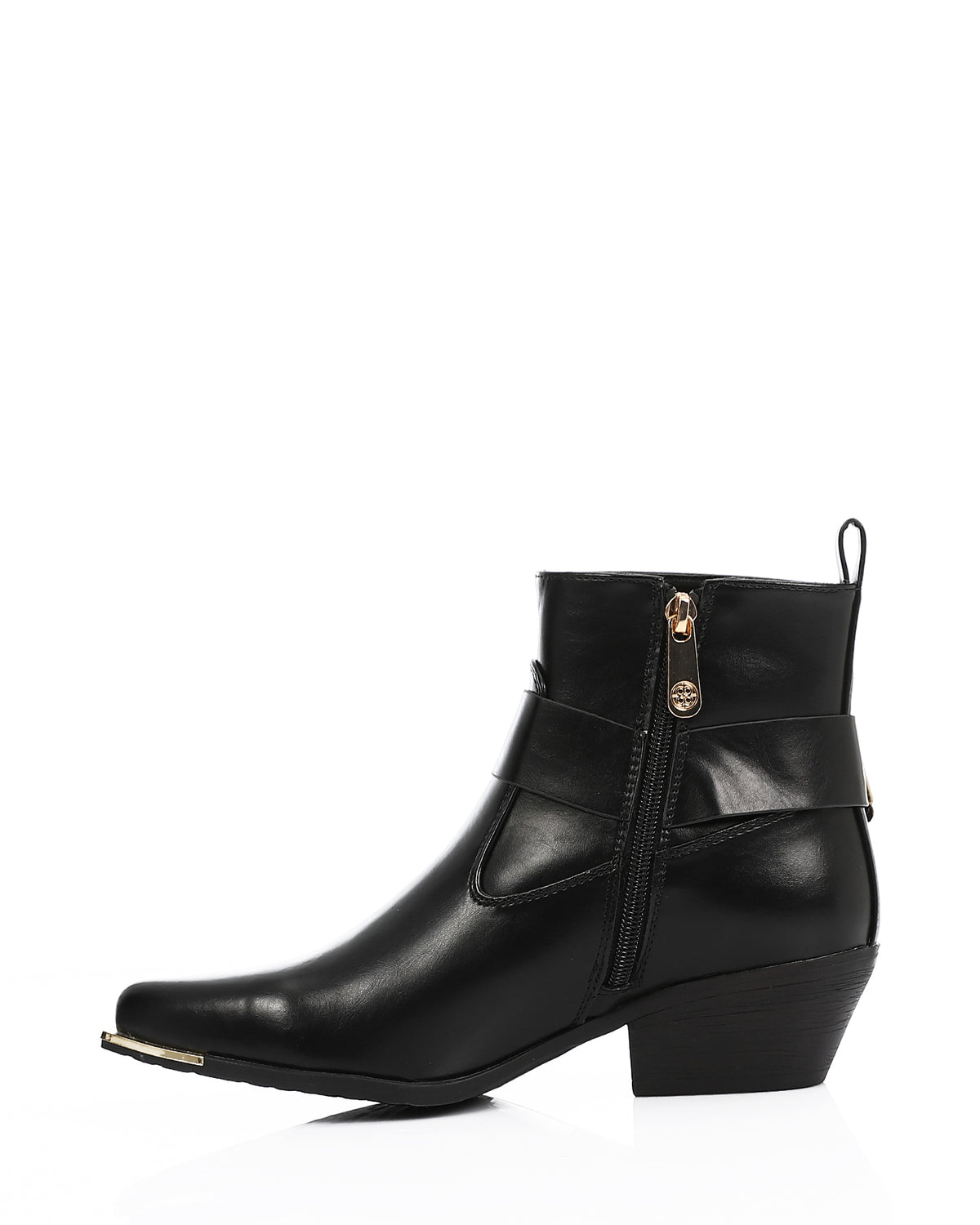 GPS-DVTV-003 Ankle Boots Chunky Mid Heel