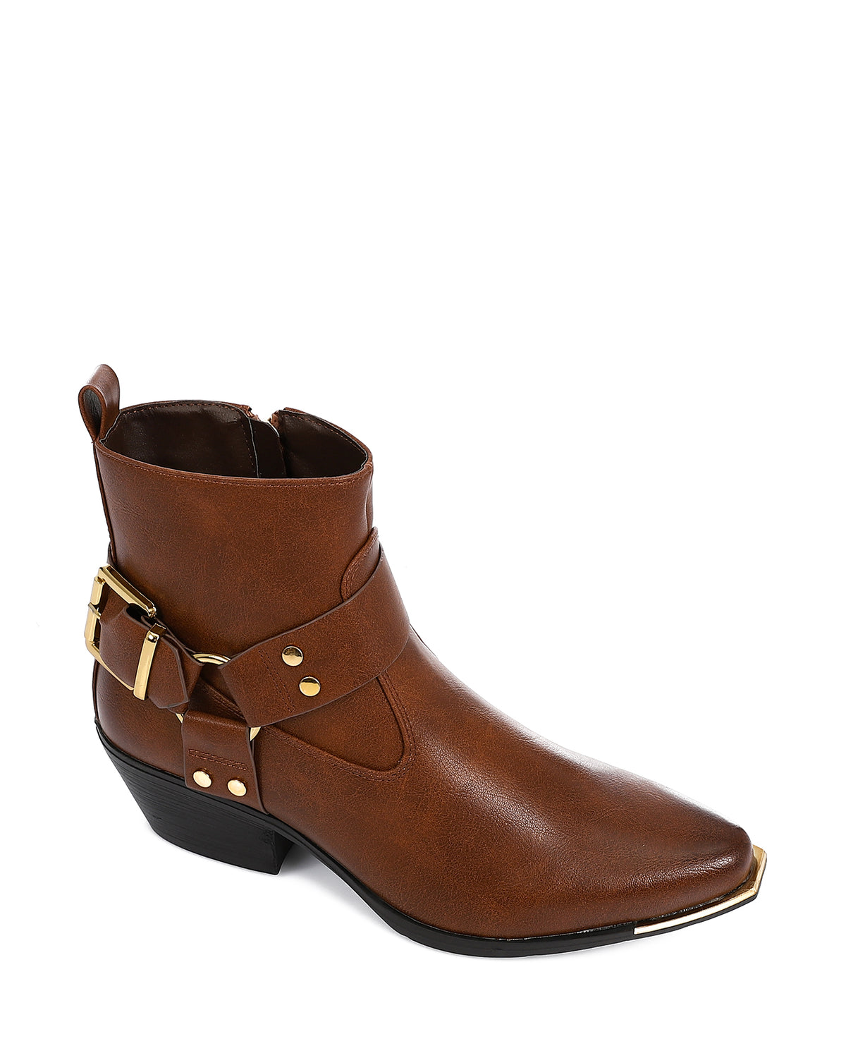 GPS-DVTV-003 Ankle Boots Chunky Mid Heel