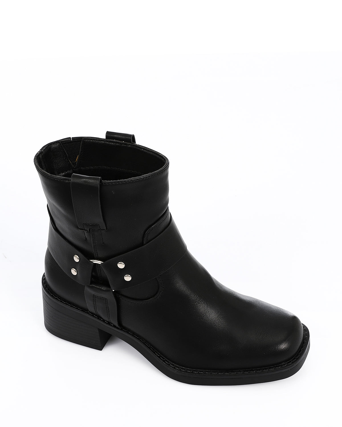 GPS-DVTV-004 Square Toecap Metal Ring Boots