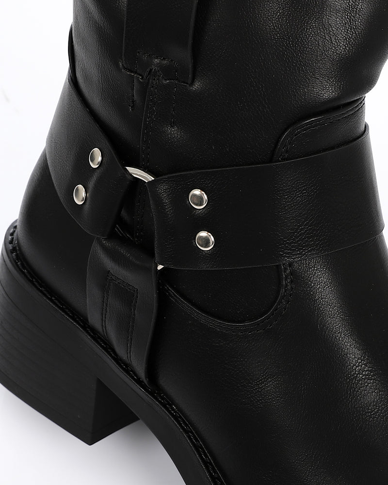 GPS-DVTV-004 Square Toecap Metal Ring Boots