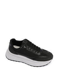 GPS-DVTV-019 Suede Lace-Up Sneakers