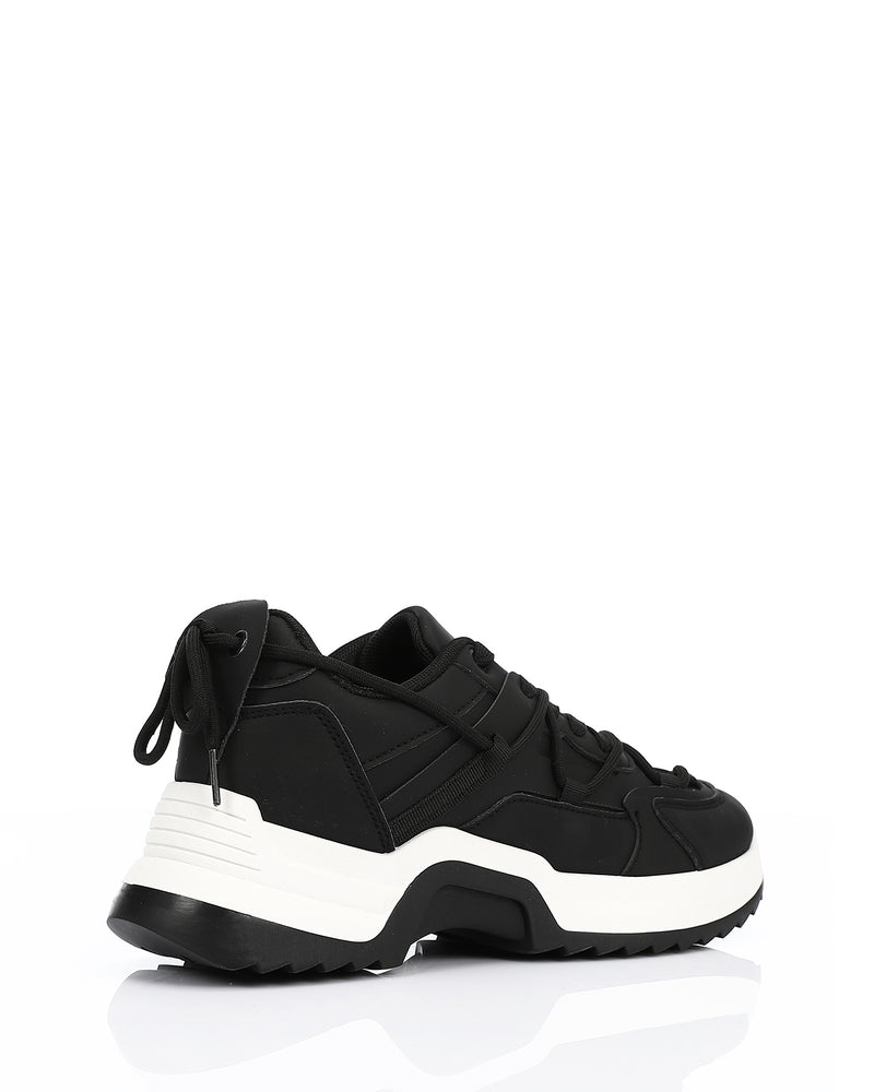 GPS-DVTV-035 Leather White Midsole Sneakers