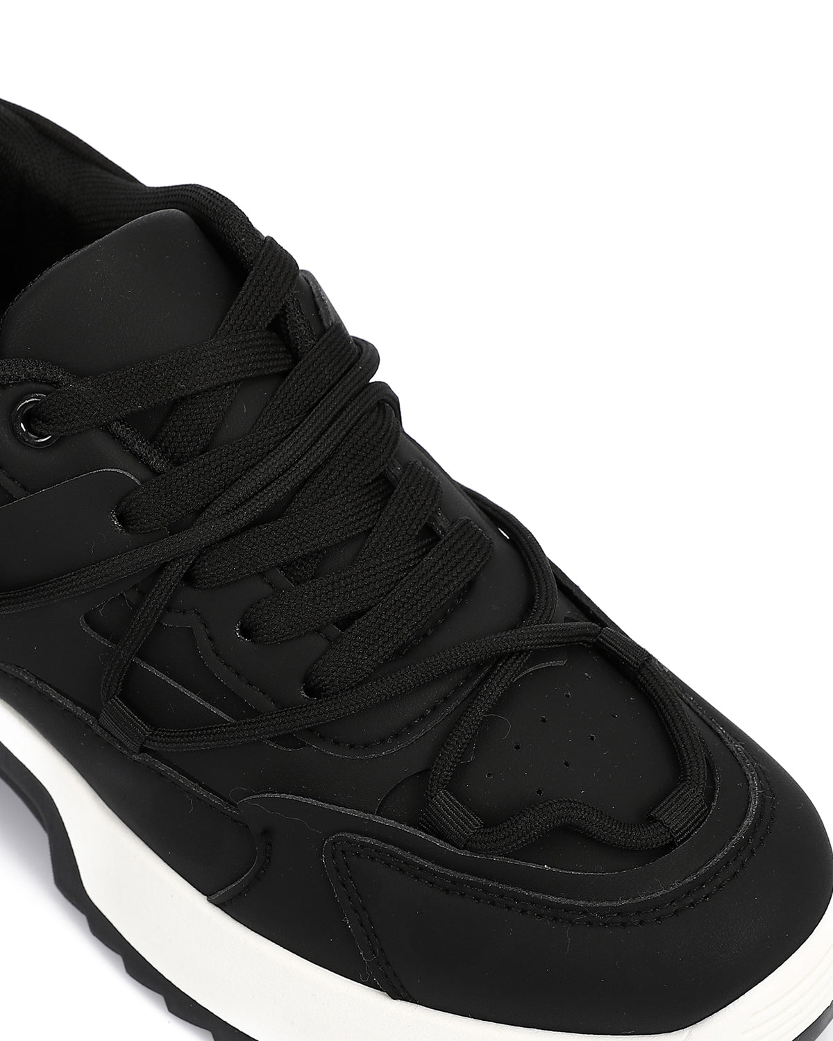 GPS-DVTV-035 Leather White Midsole Sneakers