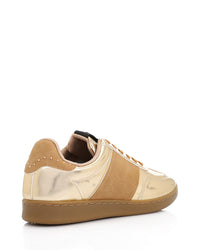 GPS-DVTV-039 Stiched Touch Of Gold Sneakers