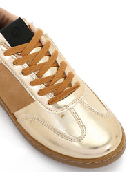 GPS-DVTV-039 Stiched Touch Of Gold Sneakers