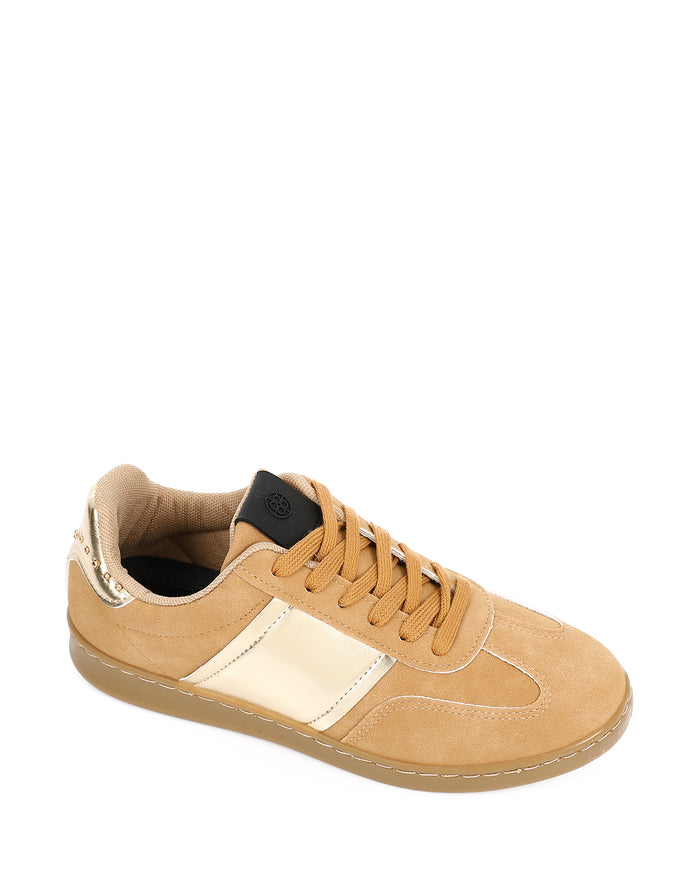 GPS-DVTV-039 Stiched Touch Of Gold Sneakers