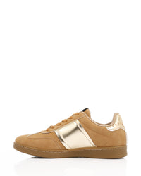 GPS-DVTV-039 Stiched Touch Of Gold Sneakers