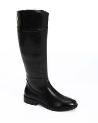 GPS-DVTV-041 Square Pattern Texture Boots