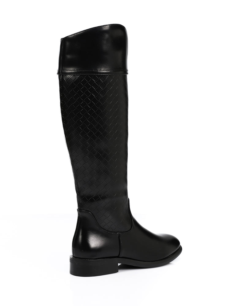 GPS-DVTV-041 Square Pattern Texture Boots