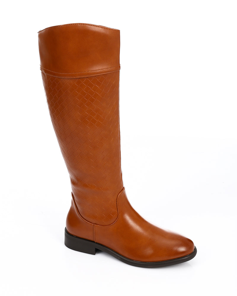 GPS-DVTV-041 Square Pattern Texture Boots