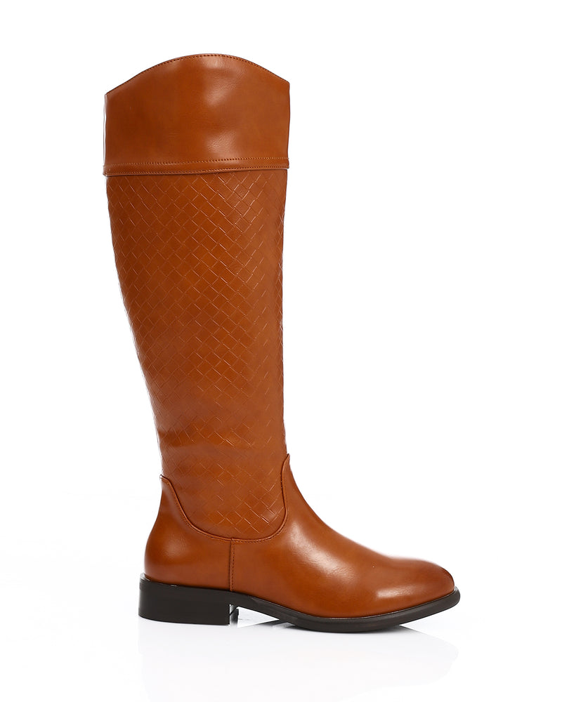 GPS-DVTV-041 Square Pattern Texture Boots