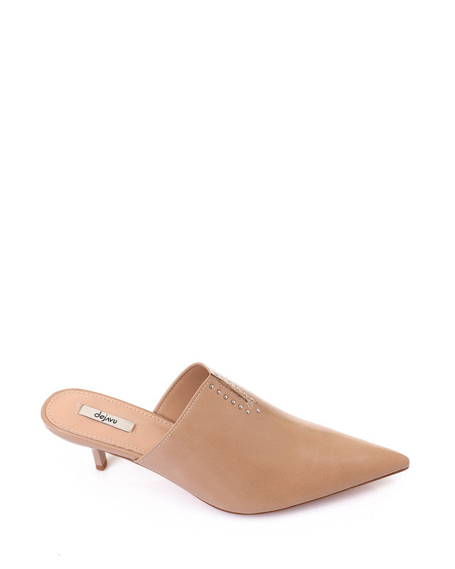 HOT-DJTX-035 Kitten Mule Shoes