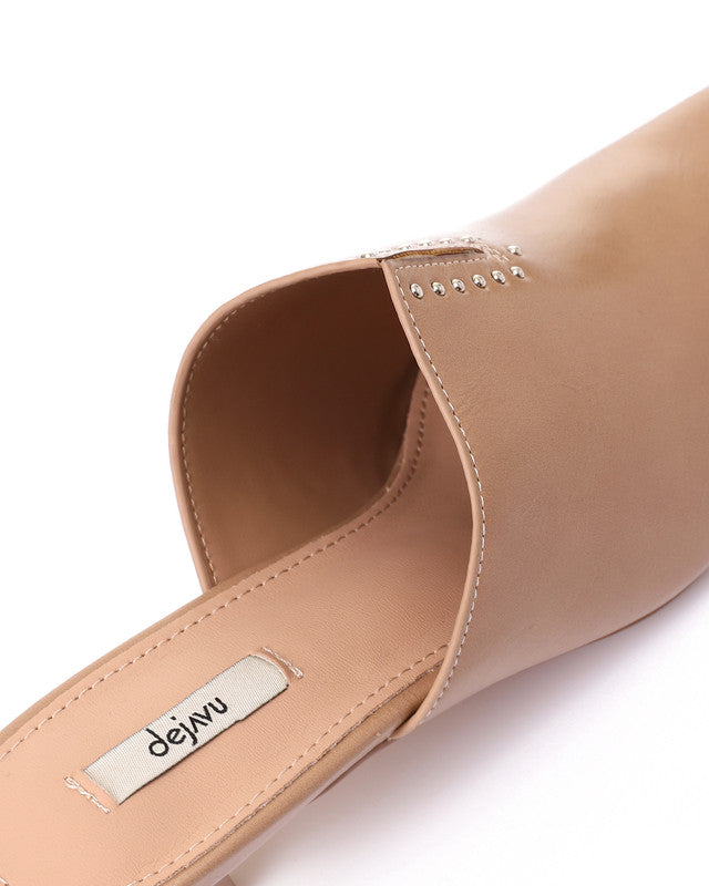 HOT-DJTX-035 Kitten Mule Shoes