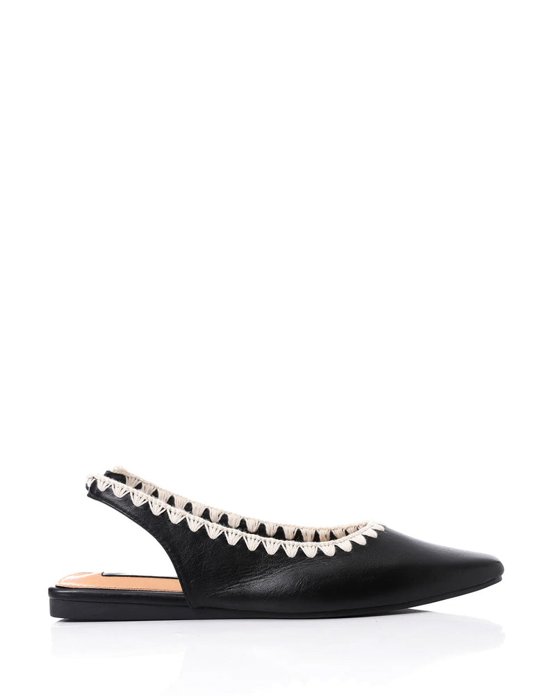 JAL-DJTF-002 Slip On Leather Flats
