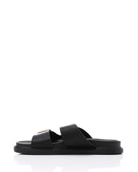 JAL-DJTF-011 Decorative Buckles Double Straped Slippers