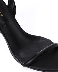 JAL-DJTF-012 Toes-Strap Heeled Sandals