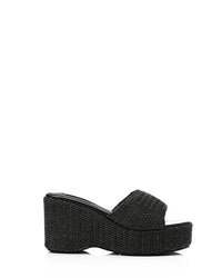 JAL-DJTF-017 Gold Heeled Simple Slippers