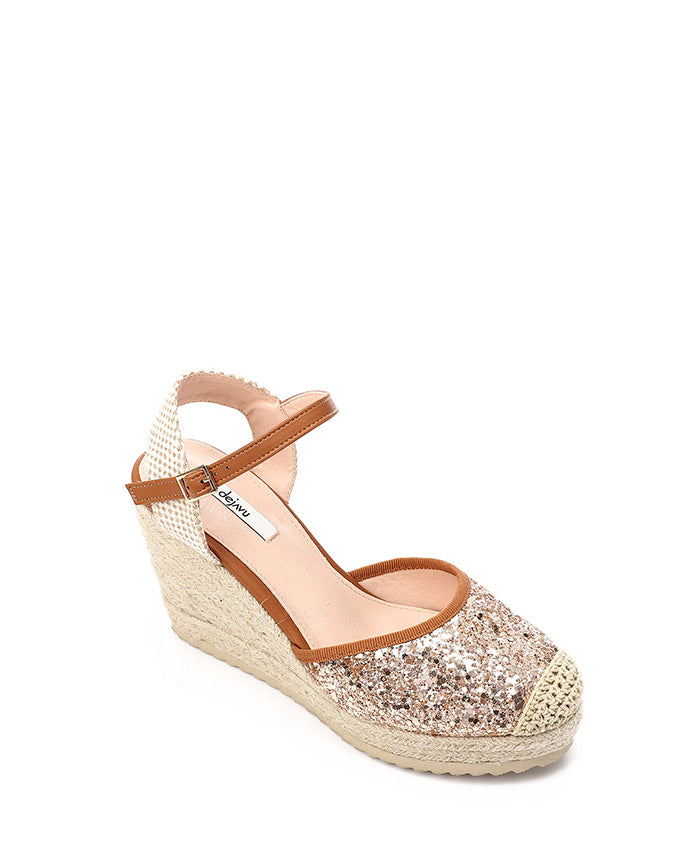 JAL-DJTF-021 Shinny Gold Heeled