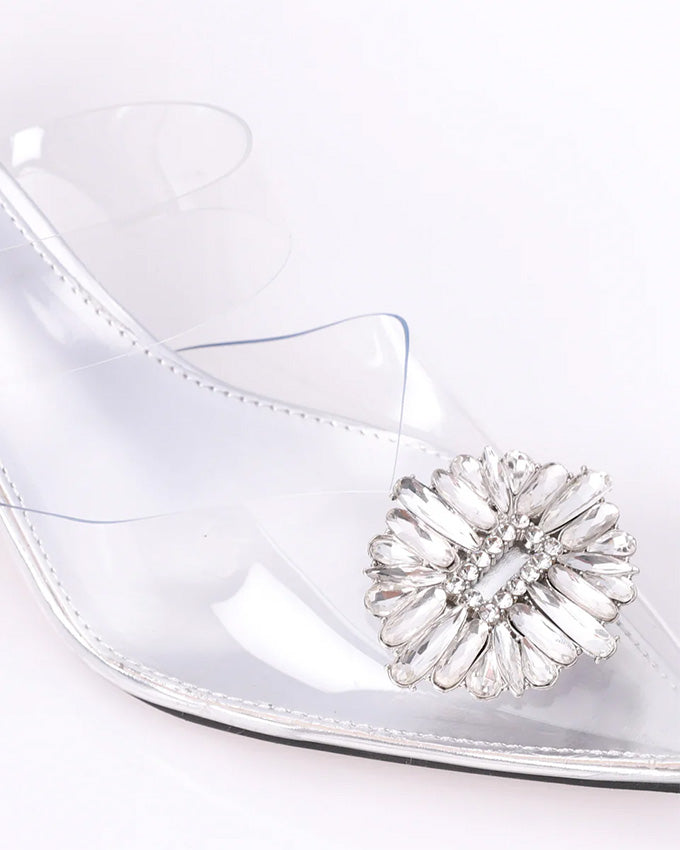 JAL-DJTF-023 Trendy Transparent Pumps
