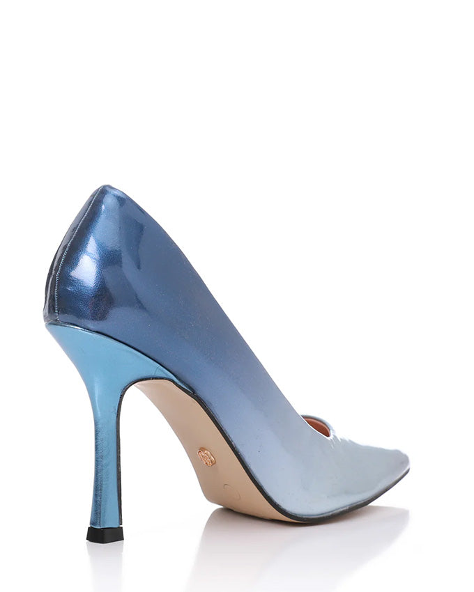 JAL-DJTF-029 Gradient Shades Slip On Pointed Toecap Pumps