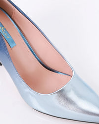 JAL-DJTF-029 Gradient Shades Slip On Pointed Toecap Pumps
