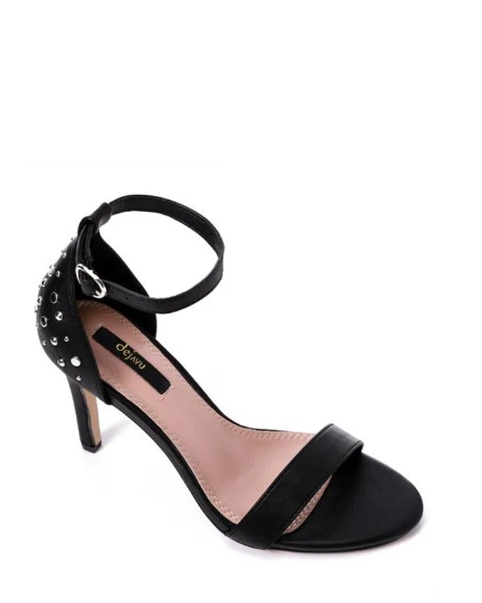 JAL-DJTF-046 Slim Studded Heel Sandals