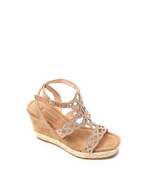 JAL-DJTF-054 Classic Suede Heeled Wedge