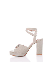 JAL-DJTF-056 Buckle Closure Heeled Sandals