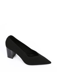 JAL-DVTV-004 Pointed Toecap Heeled Shoes