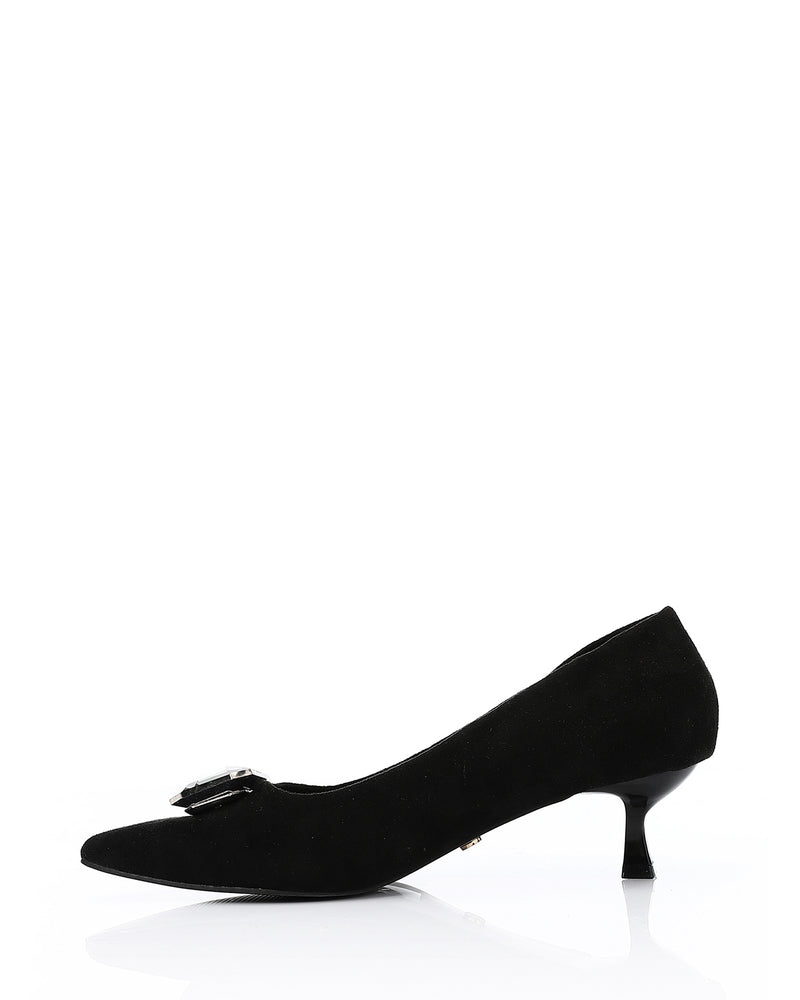 JAL-DVTV-009 Diamond Crystal Toe Cap Heels