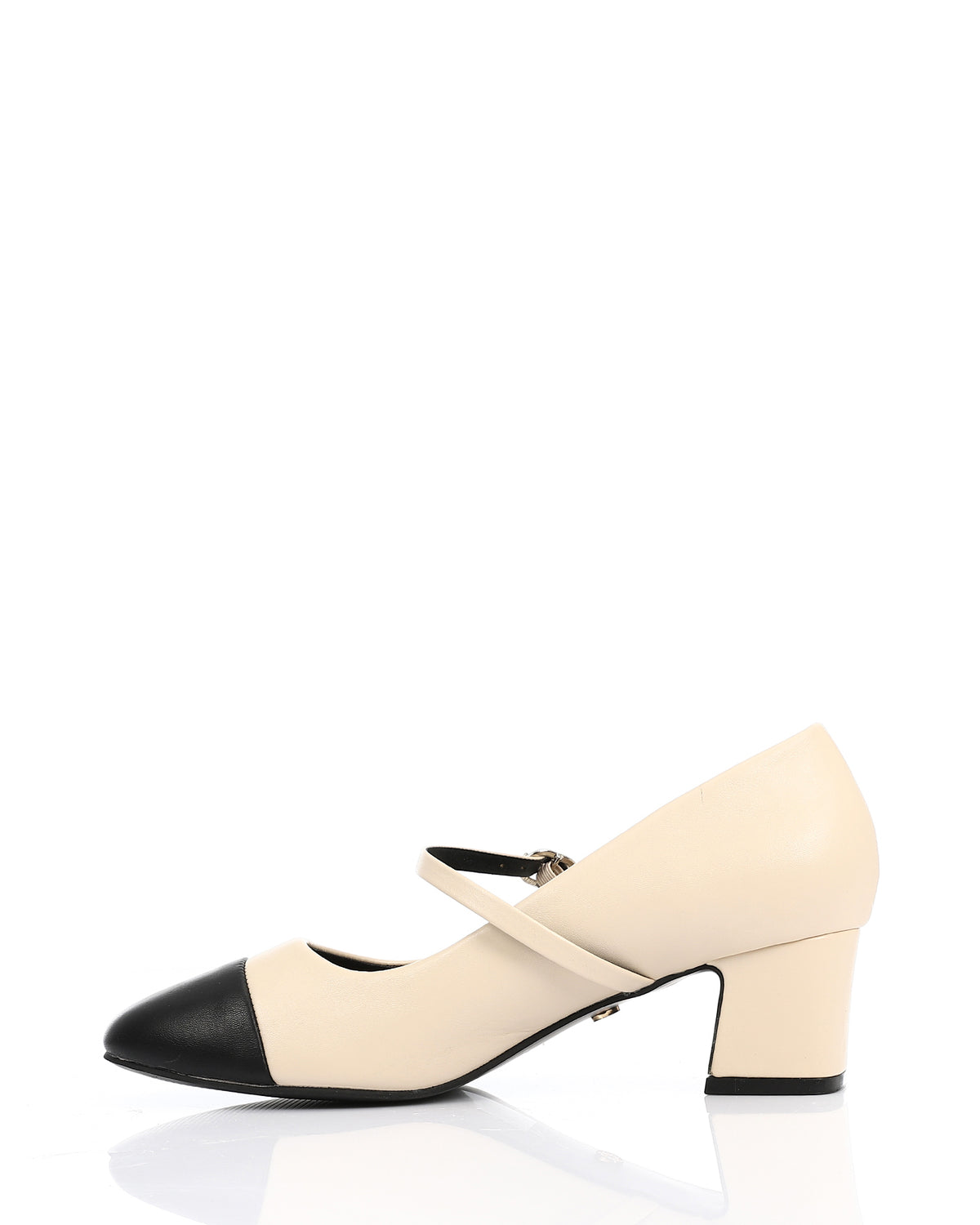 JAL-DVTV-010 Elegance Cap-Toe Pumps