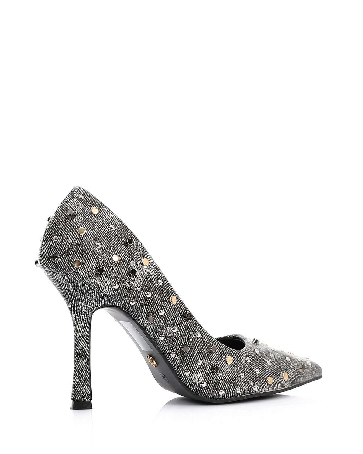 JAL-DVTV-020 Studded Heeled Pumps