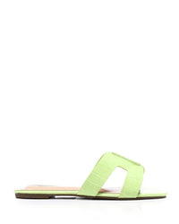 JSP-DJTF-003 Leather Flat Slippers