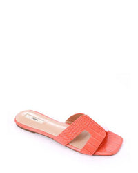 JSP-DJTF-003 Leather Flat Slippers