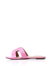 JSP-DJTF-003 Leather Flat Slippers