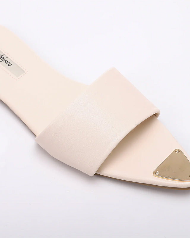 JSP-DJTF-004 Metal Accessory Pointed Slipper