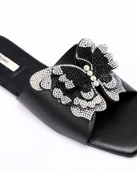 JSP-DJTF-005 Gold Leather Slipper