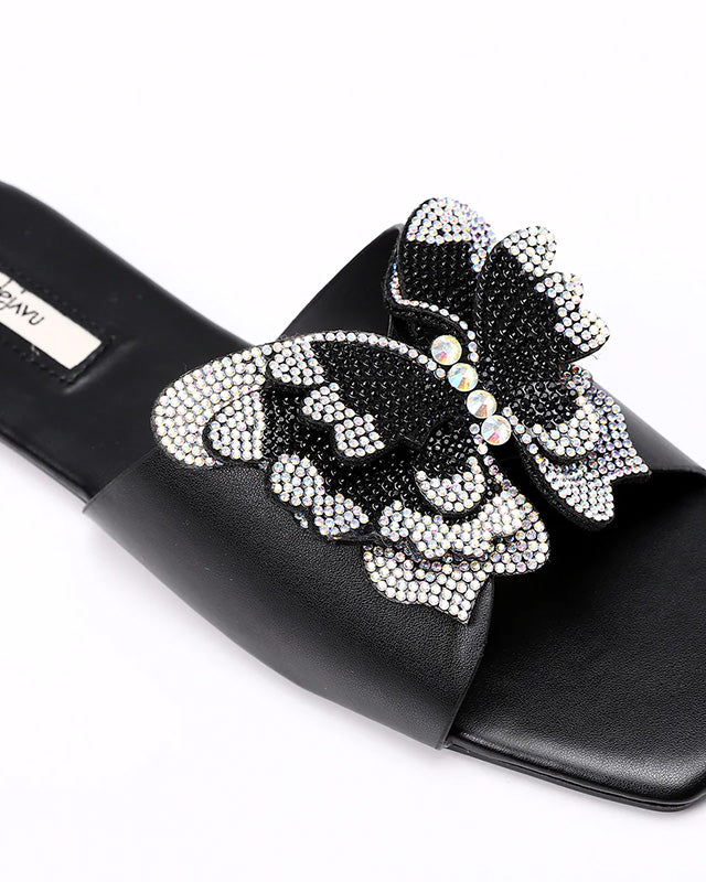 JSP-DJTF-005 Gold Leather Slipper
