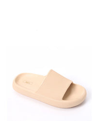 KND-DJTF-004 Textured Sliding Rubber Cloud Slippers