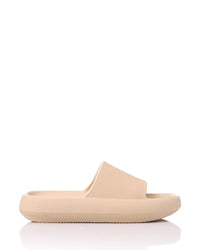 KND-DJTF-004 Textured Sliding Rubber Cloud Slippers