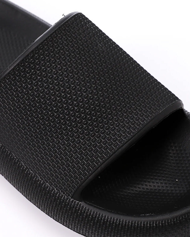 KND-DJTF-004 Textured Sliding Rubber Cloud Slippers