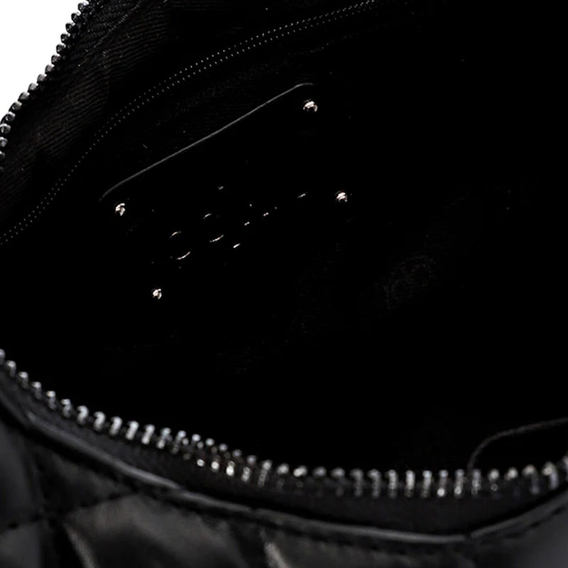 LID-DVTH-010 Silver Chain Handle Shoulder Bag