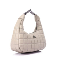 LID-DVTH-010 Silver Chain Handle Shoulder Bag